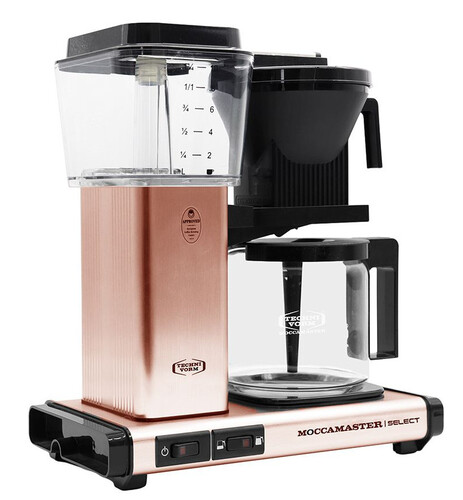 Купить Кофеварка капельная Moccamaster KBG Select 53971 бронзовый  9076815. Характеристики, отзывы и цены в Донецке