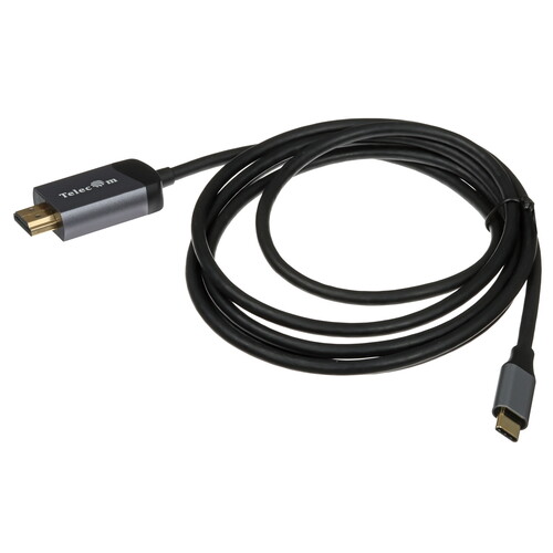 Купить Кабель однонаправленный Telecom USB Type-C - HDMI, 1.8 м  9190102. Характеристики, отзывы и цены в Донецке