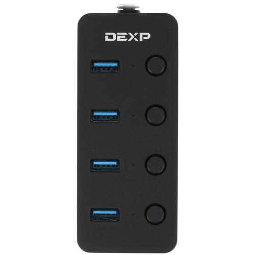 Купить USB-разветвитель DEXP W9PH4  1343120. Характеристики, отзывы и цены в Донецке