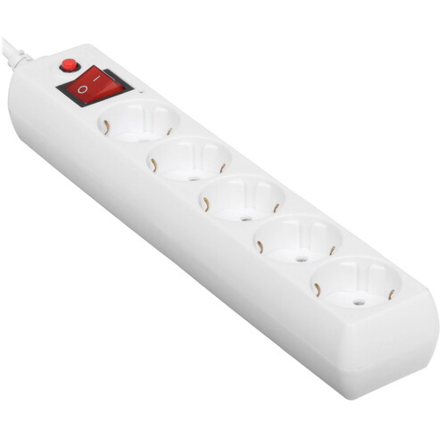 Купить Сетевой фильтр Buro 500SH-5-W белый  7907249. Характеристики, отзывы и цены в Донецке