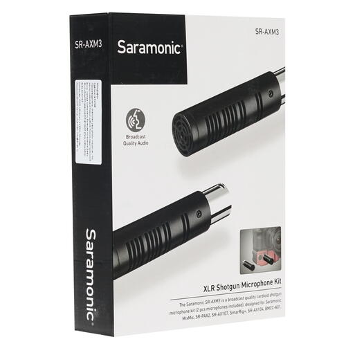 Купить Микрофонный комплект Saramonic SR-AXM3 черный  1355421. Характеристики, отзывы и цены в Донецке