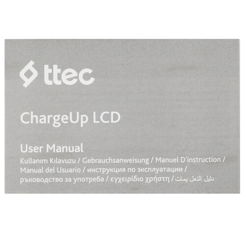 Купить Портативный аккумулятор TTEC ChargeUp LCD черный  9140724. Характеристики, отзывы и цены в Донецке