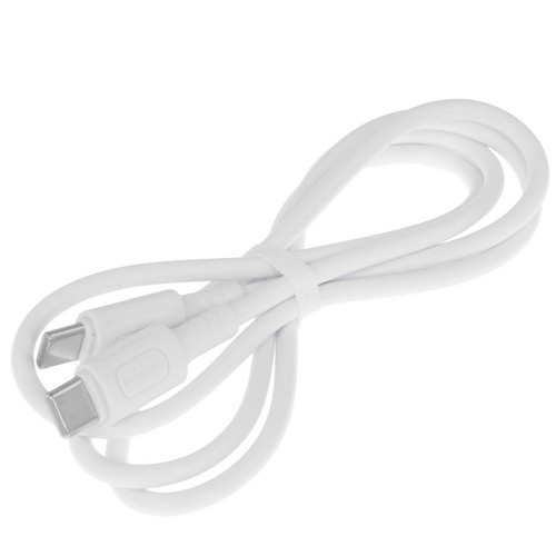 Купить Кабель Borofone USB Type-C - USB Type-C белый  9244440. Характеристики, отзывы и цены в Донецке