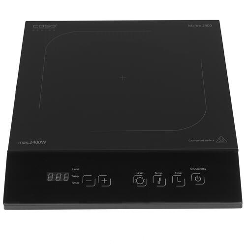 Купить Плита компактная электрическая CASO Maitre 2400 черный  8117084. Характеристики, отзывы и цены в Донецке