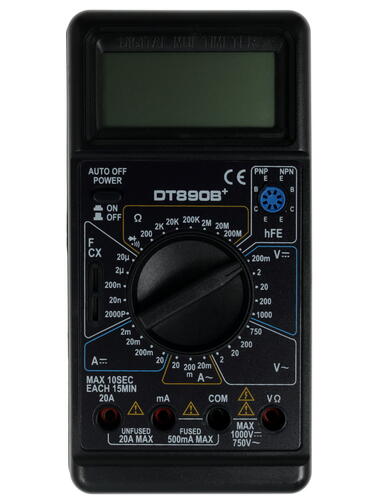 Купить Мультиметр TEK DT 890B+  1118133. Характеристики, отзывы и цены в Донецке