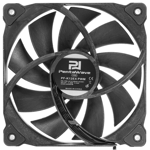 Купить Вентилятор PentaWave PF-K12EX [PF-K12EXPWM] серый  9197194. Характеристики, отзывы и цены в Донецке