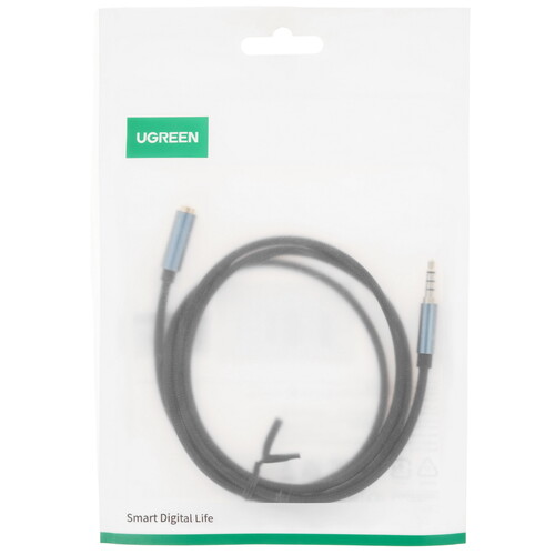 Купить Кабель   Ugreen jack 3.5 мм - jack 3.5 мм черный  9154916. Характеристики, отзывы и цены в Донецке