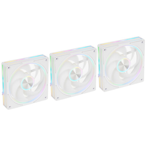 Купить Комплект вентиляторов 4FAN F66 [F6612W3] белый  9291295. Характеристики, отзывы и цены в Донецке