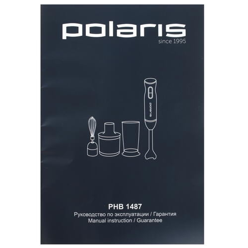 Купить Блендер погружной Polaris PHB 1487 черный  5350306. Характеристики, отзывы и цены в Донецке