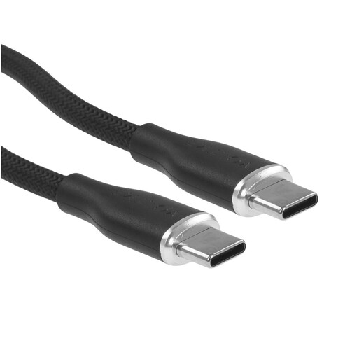 Купить Кабель круглый VOLTME USB Type-C - USB Type-C черный 1 м  9210964. Характеристики, отзывы и цены в Донецке