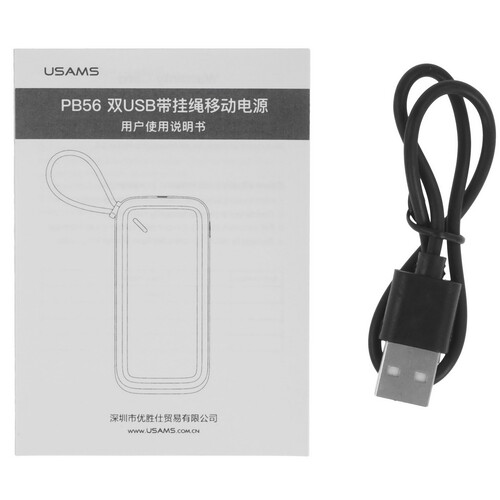 Купить Портативный аккумулятор USAMS US-CD150 PB56 черный  5480327. Характеристики, отзывы и цены в Донецке