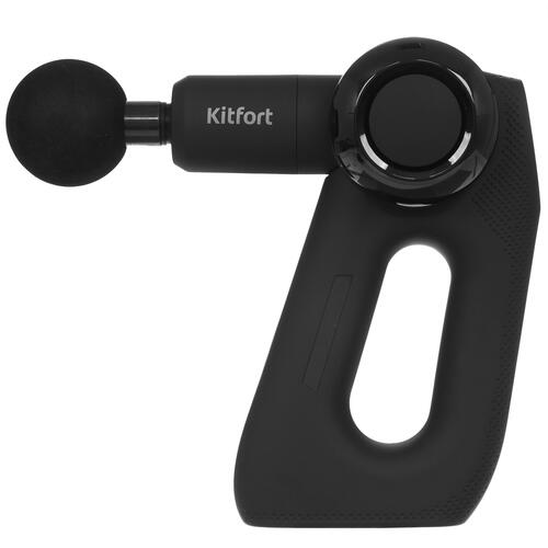 Купить Массажный пистолет Kitfort КТ-2965 черный  9091076. Характеристики, отзывы и цены в Донецке