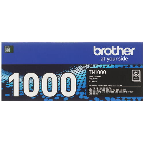 Купить Картридж лазерный Brother TN-1000 черный  5402293. Характеристики, отзывы и цены в Донецке