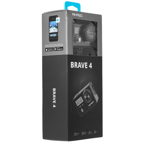 Купить Экшн-камера Akaso Brave 4 черный  9961886. Характеристики, отзывы и цены в Донецке