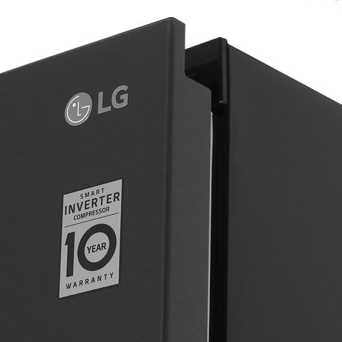 Купить Холодильник с морозильником   LG GA-B509MBUM черный  4727638. Характеристики, отзывы и цены в Донецке