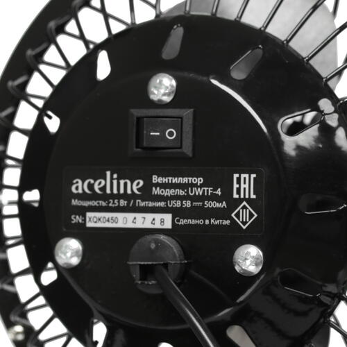 Купить Вентилятор Aceline UWTF-4  черный  4715475. Характеристики, отзывы и цены в Донецке