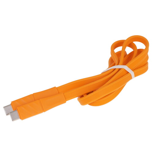 Купить Кабель плоский HAVIT USB Type-C - USB Type-C оранжевый 1 м  9228920. Характеристики, отзывы и цены в Донецке