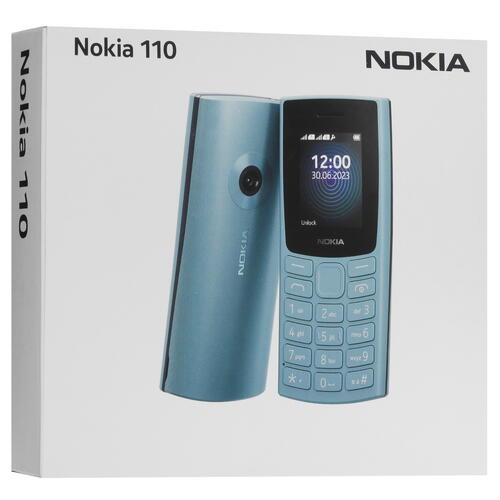 Купить Сотовый телефон Nokia 110 (2023) серый  5440052. Характеристики, отзывы и цены в Донецке