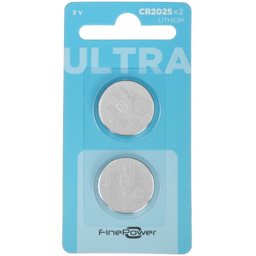 Купить Батарейка FinePower Ultra V.2 CR2025  5410530. Характеристики, отзывы и цены в Донецке