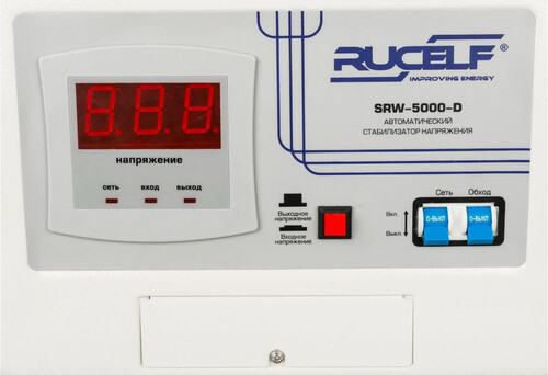 Купить Стабилизатор напряжения RUCELF SRW- 5000-D  8105926. Характеристики, отзывы и цены в Донецке