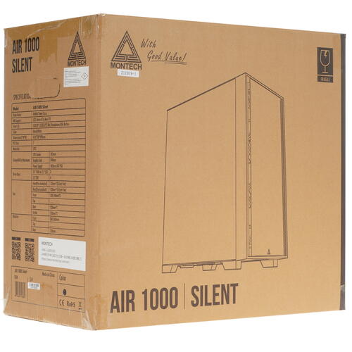 Купить Корпус MONTECH AIR 1000 SILENT  4887469. Характеристики, отзывы и цены в Донецке