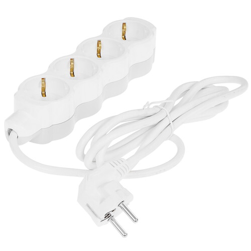 Купить Удлинитель TDM ELECTRIC Люкс SQ1303-4019 белый  9277186. Характеристики, отзывы и цены в Донецке