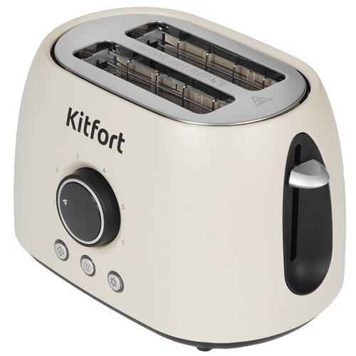 Купить Тостер Kitfort КТ-6250 бежевый  9078342. Характеристики, отзывы и цены в Донецке