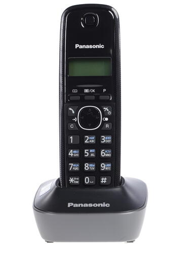 Купить Телефон беспроводной (DECT) Panasonic KX-TG1611RUH  0133097. Характеристики, отзывы и цены в Донецке