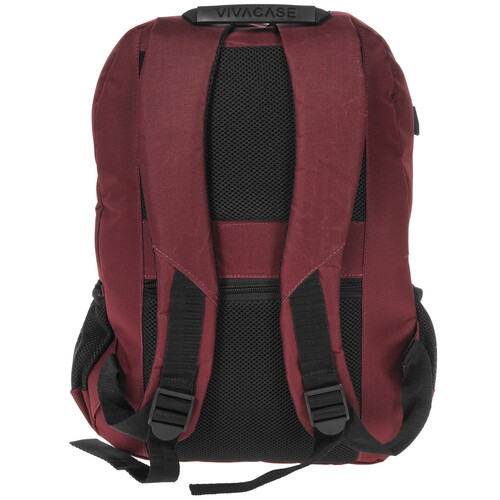 Купить 19" Рюкзак VIVACASE Stomach бордовый  4816974. Характеристики, отзывы и цены в Донецке