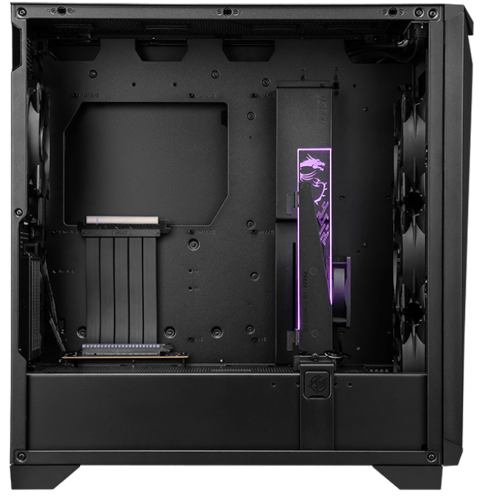 Купить Корпус MSI MPG GUNGNIR 300P AIRFLOW [306-7G21P21-W57] черный  5450144. Характеристики, отзывы и цены в Донецке