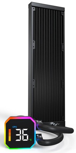 Купить Система охлаждения Montech HyperFlow Digital 360 черная  5633181. Характеристики, отзывы и цены в Донецке