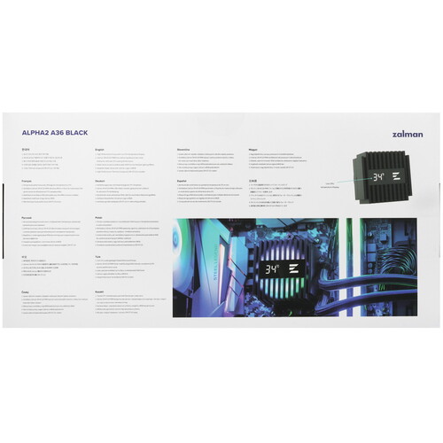 Купить Система охлаждения ZALMAN ALPHA2 A36 черная  5447520. Характеристики, отзывы и цены в Донецке