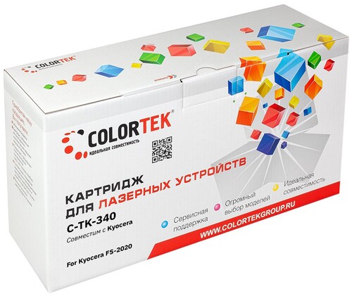 Купить Картридж лазерный Colortek TK-340 черный  8157593. Характеристики, отзывы и цены в Донецке