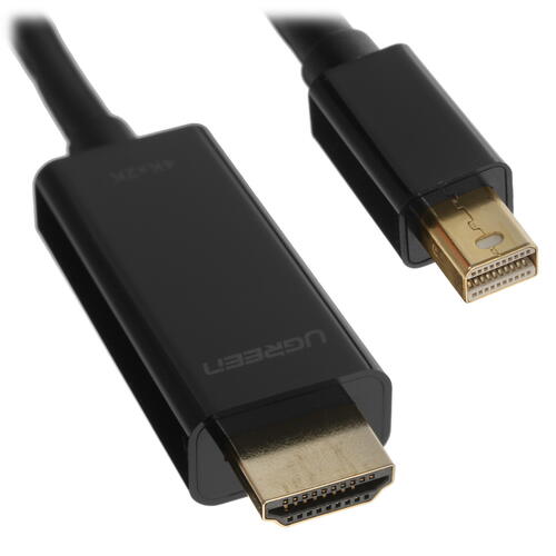 Купить Кабель однонаправленный Ugreen mini DisplayPort - HDMI, 3 м  4714187. Характеристики, отзывы и цены в Донецке