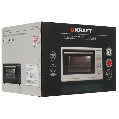 Купить Мини-печь Kraft KF-MO 270 белый  9229283. Характеристики, отзывы и цены в Донецке