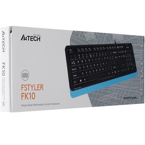 Купить Клавиатура  проводная A4Tech Fstyler FK10  1395686. Характеристики, отзывы и цены в Донецке