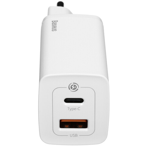 Купить Сетевое зарядное устройство Baseus GaN2 Lite Quick Charger белый  5482555. Характеристики, отзывы и цены в Донецке