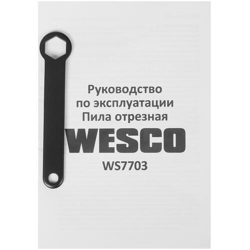 Купить Пила отрезная Wesco WS7703  5094353. Характеристики, отзывы и цены в Донецке