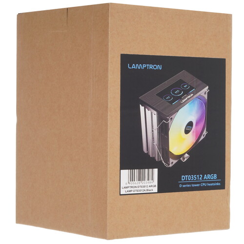 Купить Кулер для процессора Lamptron DT03512  5615411. Характеристики, отзывы и цены в Донецке