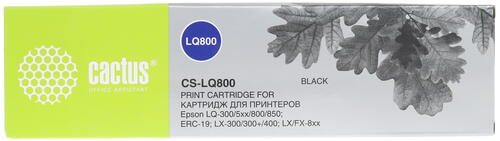 Купить Картридж Cactus CS-LQ800 черный  7936692. Характеристики, отзывы и цены в Донецке