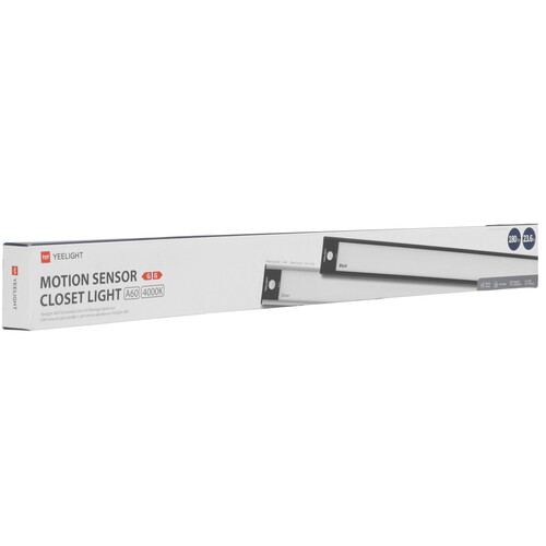 Купить Светильник линейный Yeelight Motion Sensor Closet Light A60(Sliver)4000k серебристый  9182304. Характеристики, отзывы и цены в Донецке