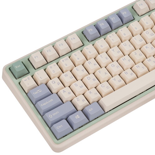 Купить Клавиатура  проводная + беспроводная Varmilo VXT81 Eucalyptus  5486649. Характеристики, отзывы и цены в Донецке