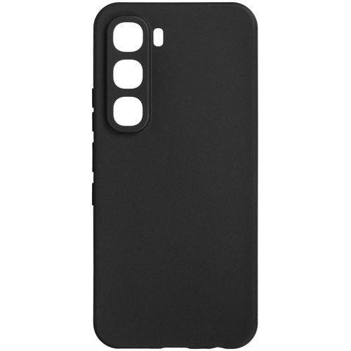 Купить Накладка  BoraSCO Silicone Case для Infinix HOT 60 Pro черный  5640008. Характеристики, отзывы и цены в Донецке