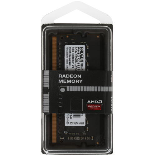 Купить Оперативная память SODIMM AMD Radeon R9 [R948G3206S2S-U] 8 ГБ  4717439. Характеристики, отзывы и цены в Донецке
