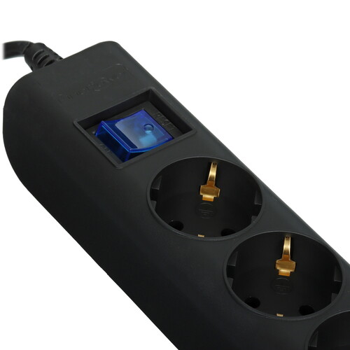 Купить Сетевой фильтр FinePower Aurora 630B черный  5434373. Характеристики, отзывы и цены в Донецке