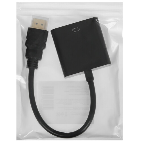 Купить Переходник однонаправленный KingPrice HDMI - VGA, 0.1 м  5608665. Характеристики, отзывы и цены в Донецке