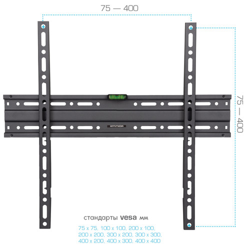 Купить Кронштейн для ТВ ARM MEDIA PLASMA-3 new черный  1192158. Характеристики, отзывы и цены в Донецке