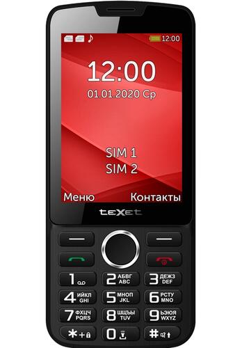 Купить Сотовый телефон teXet TM-308 черный  1681055. Характеристики, отзывы и цены в Донецке