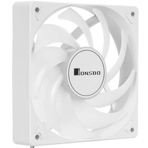 Купить Вентилятор JONSBO SL-120CW  белый  9197136. Характеристики, отзывы и цены в Донецке