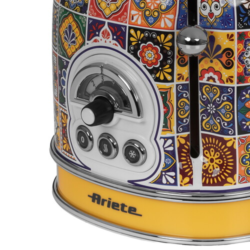 Купить Тостер Ariete 00C01551PAR0 Positano желтый  9267727. Характеристики, отзывы и цены в Донецке